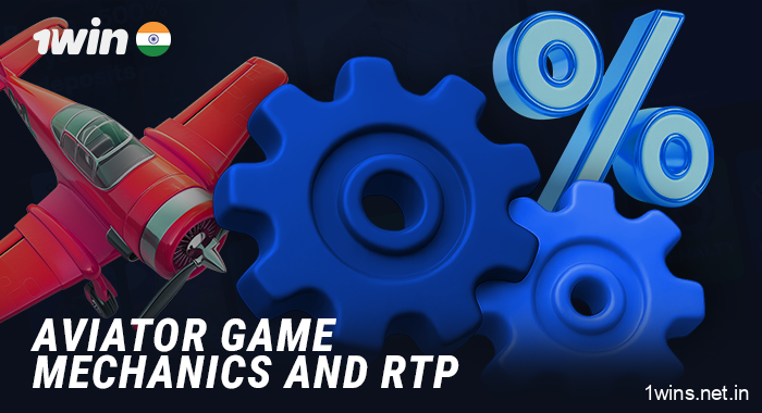 The mechanics of the Aviator crash game at 1Win - about the return percentage